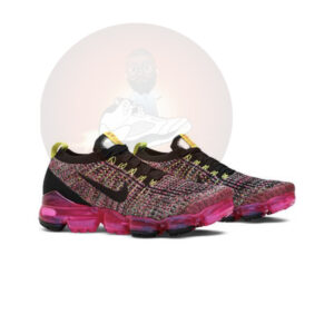 Air VaporMax Flyknit 3 'Black Pink Blast'