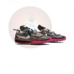 OFF-WHITE x Wmns Waffle Racer 'Fuchsia'