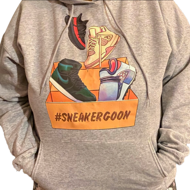 SNEAKERGOON 2 Hoodie-Grey
